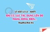 Lý thuyết Vật lí 12 Kết nối tri thức bài 15: Lực từ tác dụng lên dây dẫn mang dòng điện. Cảm ứng từ